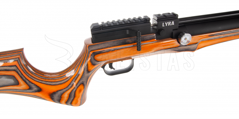 Carabina ad aria compressa Reximex Lyra orange/grey lamino 5,5mm