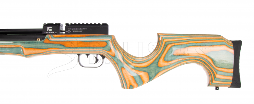 Carabina ad aria compressa Reximex Lyra orange/green lamino 5,5mm