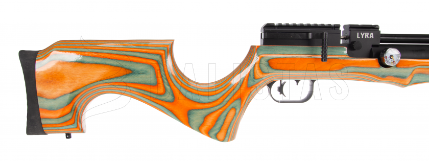 Carabina ad aria compressa Reximex Lyra orange/green lamino 5,5mm