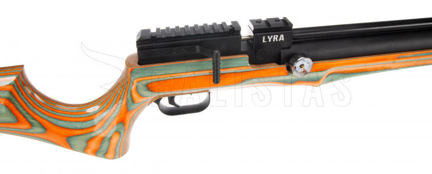 Carabina ad aria compressa Reximex Lyra orange/green lamino 5,5mm