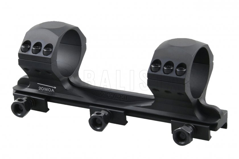 Attacco Vector Optics X-Accu 20MOA 22mm/34mm monopezzo medio