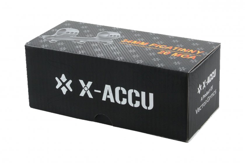 Attacco Vector Optics X-Accu 20MOA 22mm/34mm monopezzo medio