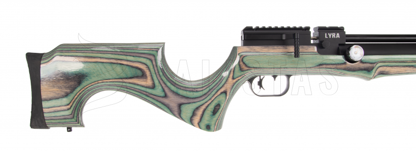 Carabina ad aria compressa Reximex Lyra green/grey lamino 5,5mm