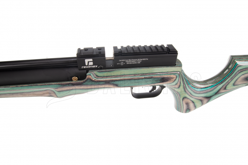 Carabina ad aria compressa Reximex Lyra green/grey lamino 5,5mm