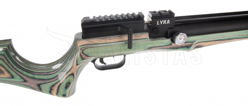 Carabina ad aria compressa Reximex Lyra green/grey lamino 5,5mm