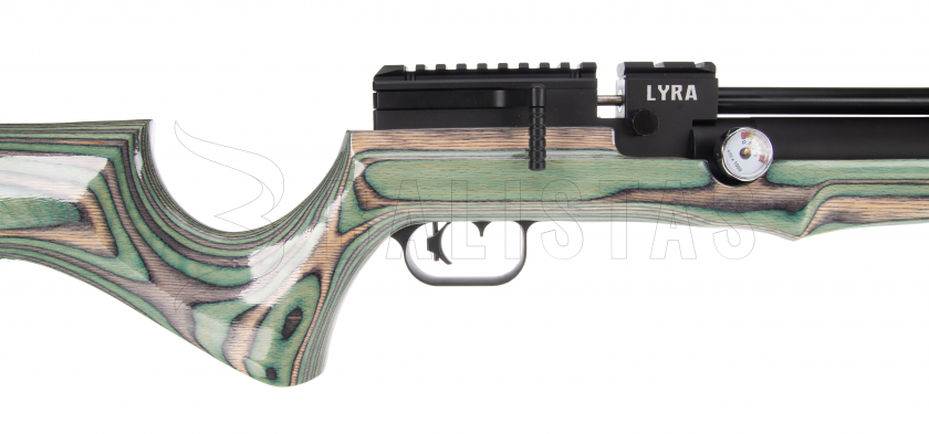 Carabina ad aria compressa Reximex Lyra green/grey lamino 5,5mm
