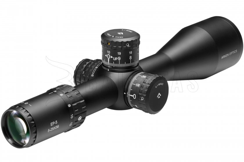 Cannocchiale Arken EP5 5-25x56 FFP VPR MRAD