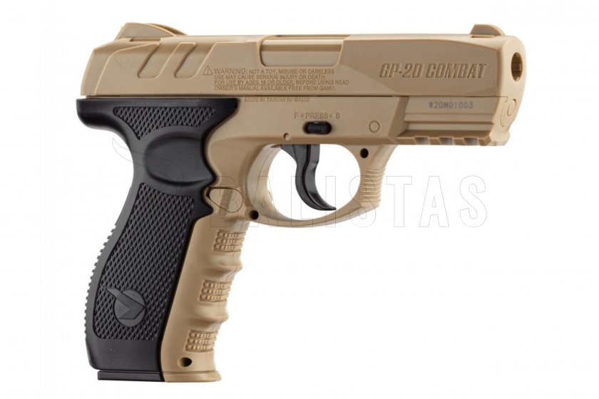 Pistola ad aria compressa Gamo GP-20 Combat Desert 4,5mm