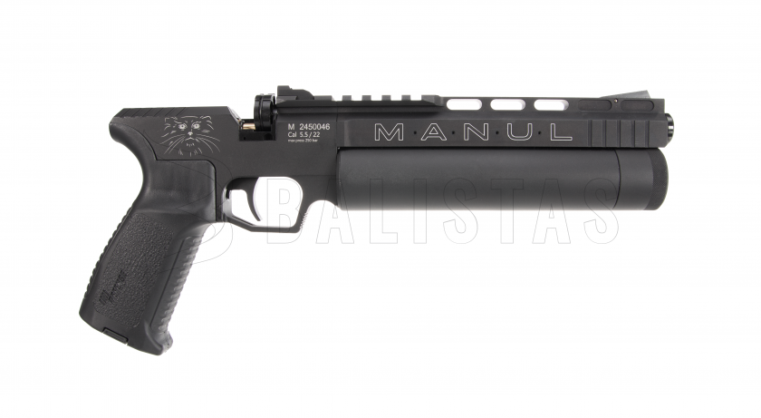 Pistola ad aria Airgun Technology Manul 5,5mm nera