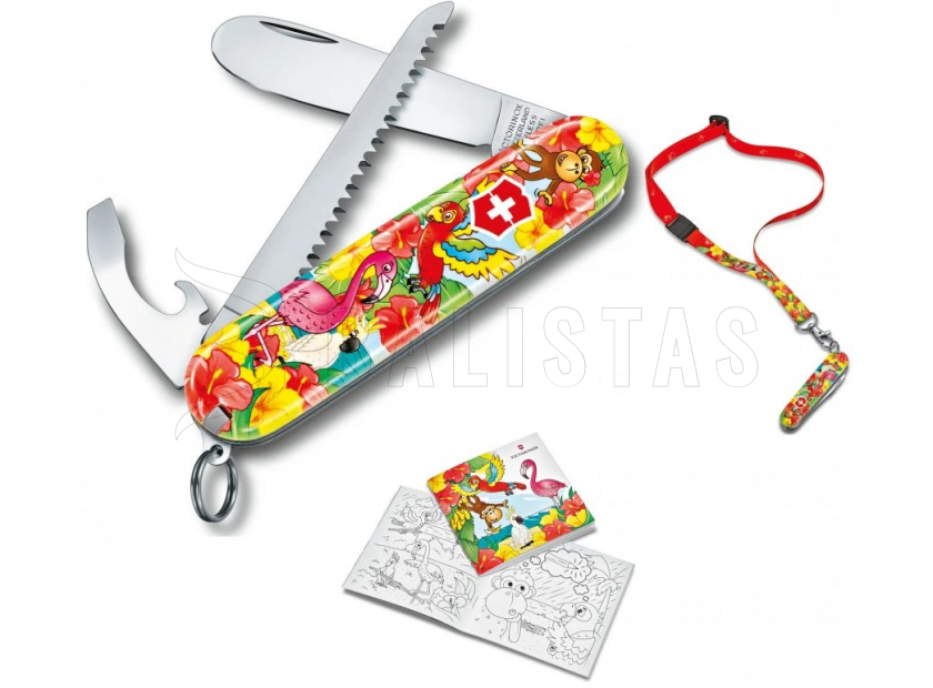 Coltello My First Victorinox - Parrot Edition