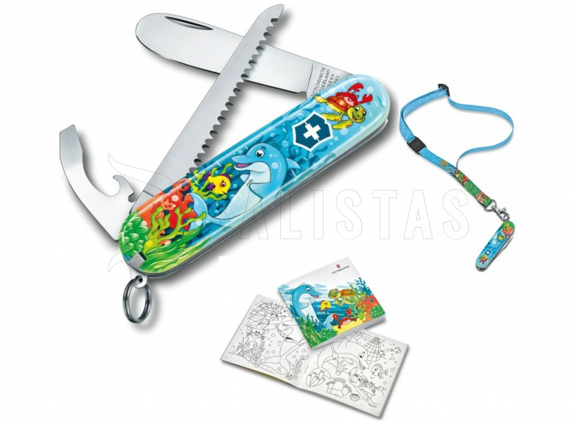 Il mio primo coltello Victorinox - Edizione Delfino