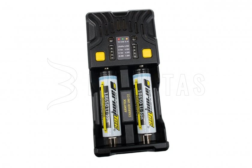 Caricatore Armytek UNI C2 con spina tipo C