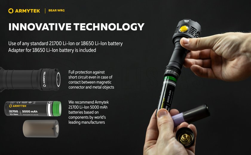 Torcia multifunzione Armytek Bear WRG