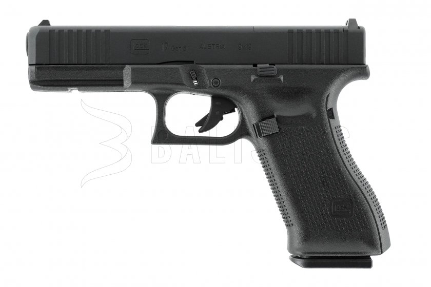 Pistola ad aria compressa Umarex Glock 17 Gen5 BlowBack MOS Diabolo Black