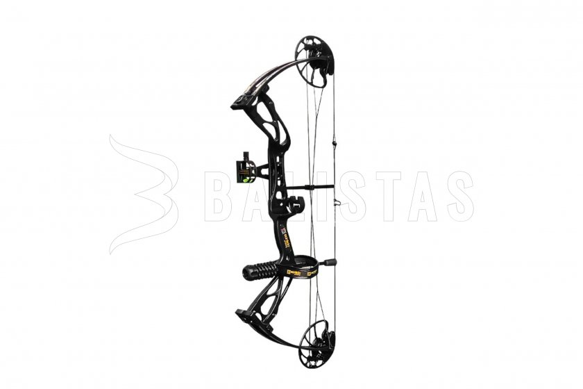 Arco compound Dragon X8 10-60lbs 18''-31'' RH nero