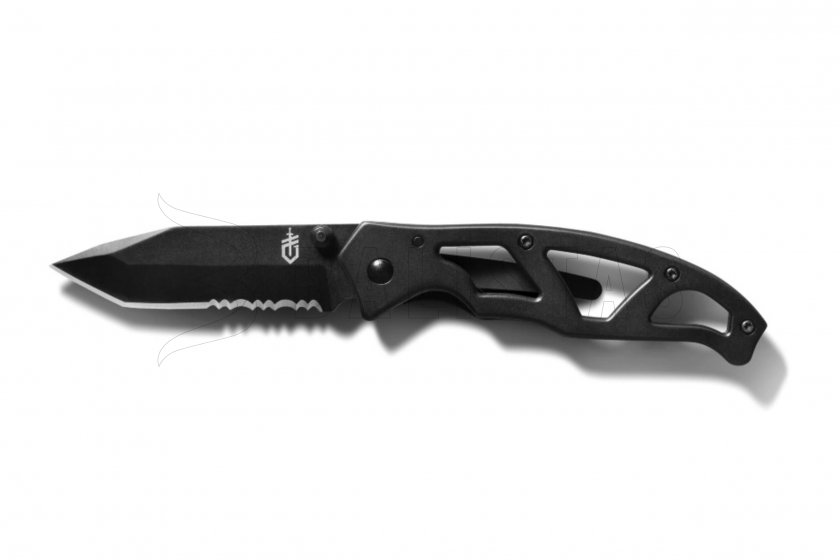 Coltello pieghevole Gerber Paraframe Tanto con lama combinata