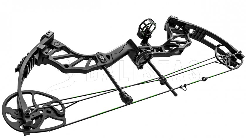 Arco compound Man Kung Thorns 30-70lbs Nero