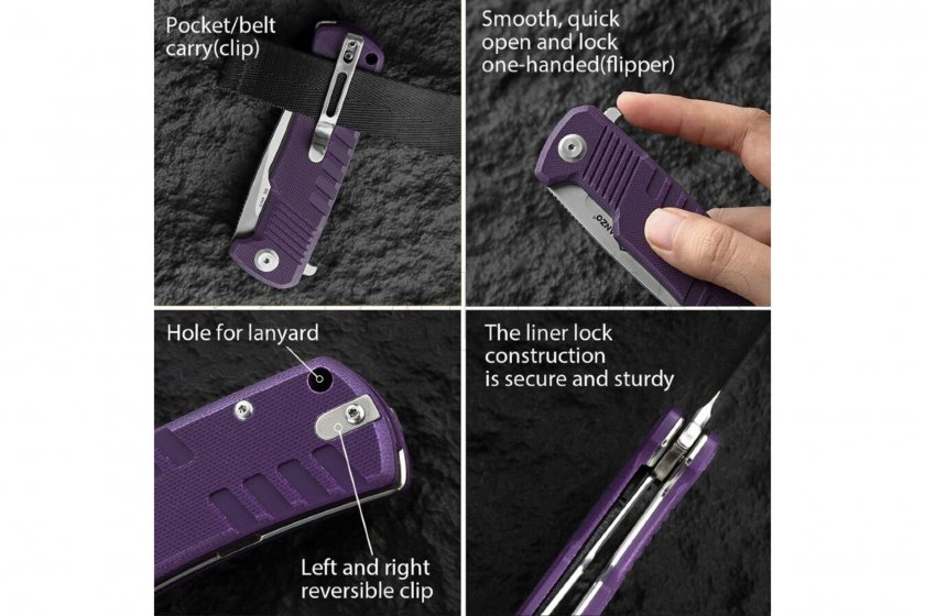 Coltello pieghevole Ganzo G769-BK