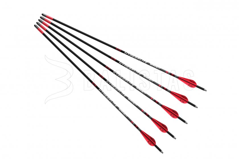 Set di dardi Barnett HyperFlite red/white 22" 5ks