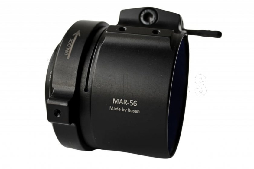 Attacco rapido Rusan MAR-50 per moduli frontali Hikmicro Thunder 2.0, 3.0 e ThermTec Hunt