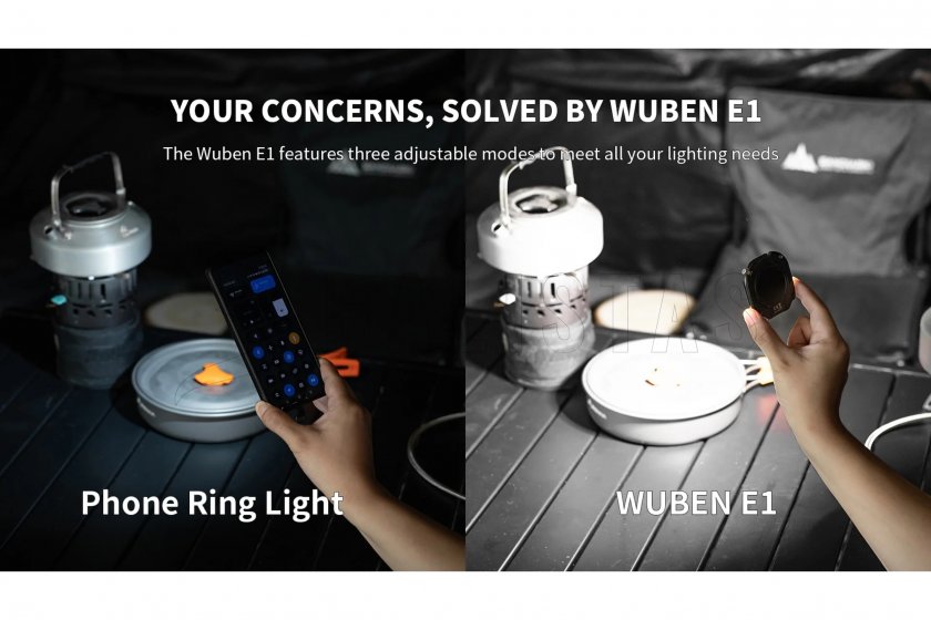 Torcia elettrica Wuben E1 bianco