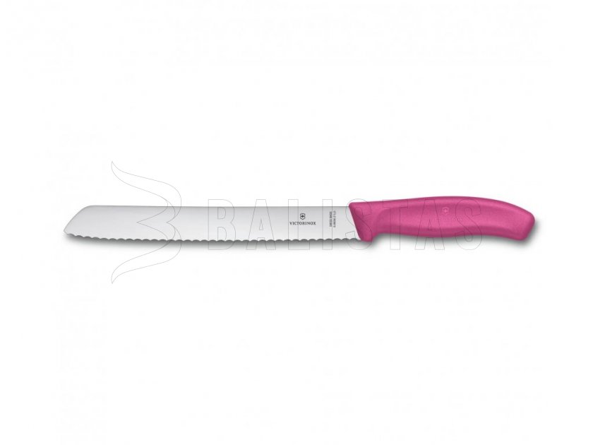Coltello da pane Victorinox 21 cm rosa