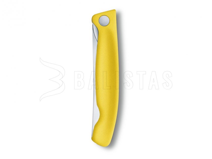 Coltello richiudibile per verdure Victorinox lama ondulata Giallo