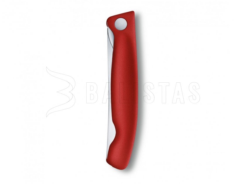 Coltello pieghevole per verdure Victorinox lama ondulata Rosso