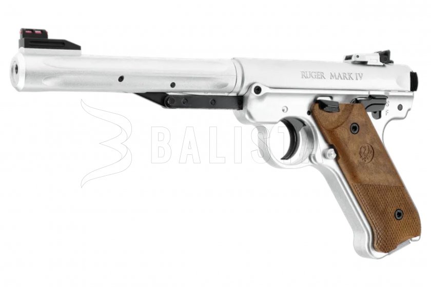 Pistola ad aria Ruger Mark IV silver 4,5mm