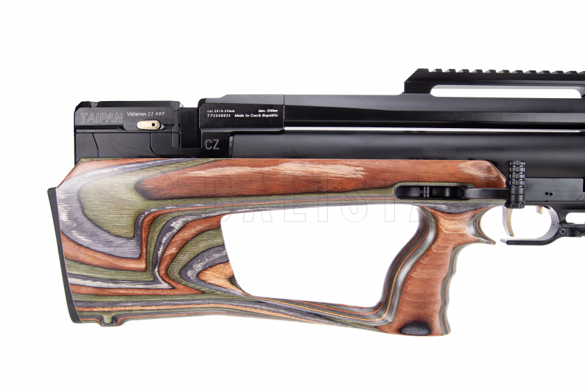 Carabina ad aria compressa Taipan Veteran II TAC 550mm 5,5mm Tactical Laminate Forest