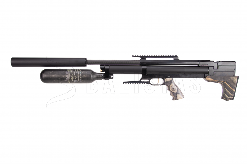 Fucile ad aria compressa Taipan Veteran II TAC 700mm 6,35mm Laminato Grigio