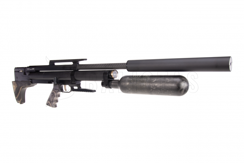 Fucile ad aria compressa Taipan Veteran II TAC 700mm 6,35mm Laminato Grigio