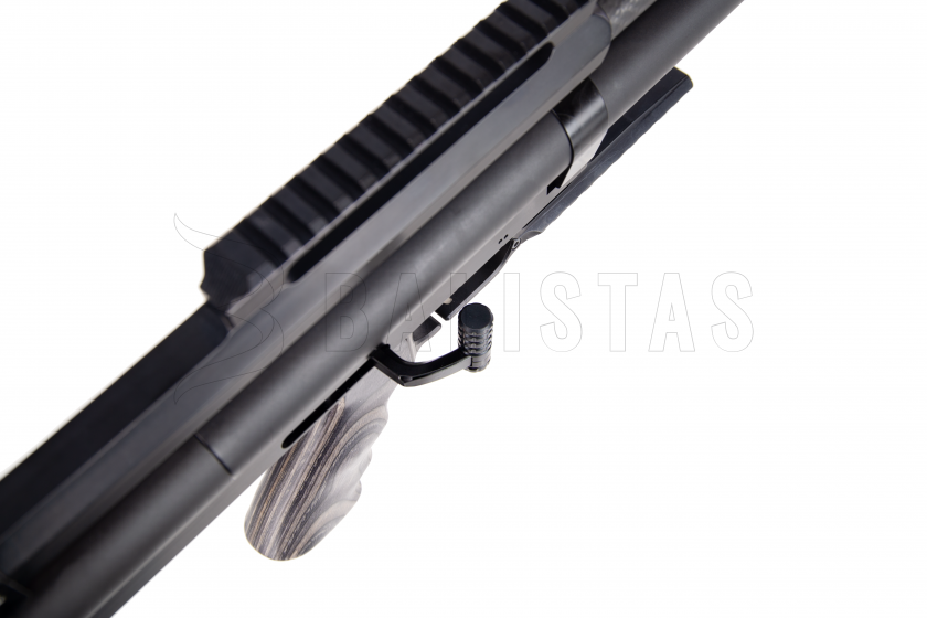 Fucile ad aria compressa Taipan Veteran II TAC 700mm 6,35mm Laminato Grigio