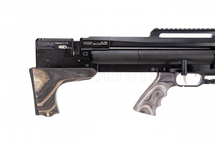 Fucile ad aria compressa Taipan Veteran II TAC 700mm 6,35mm Laminato Grigio
