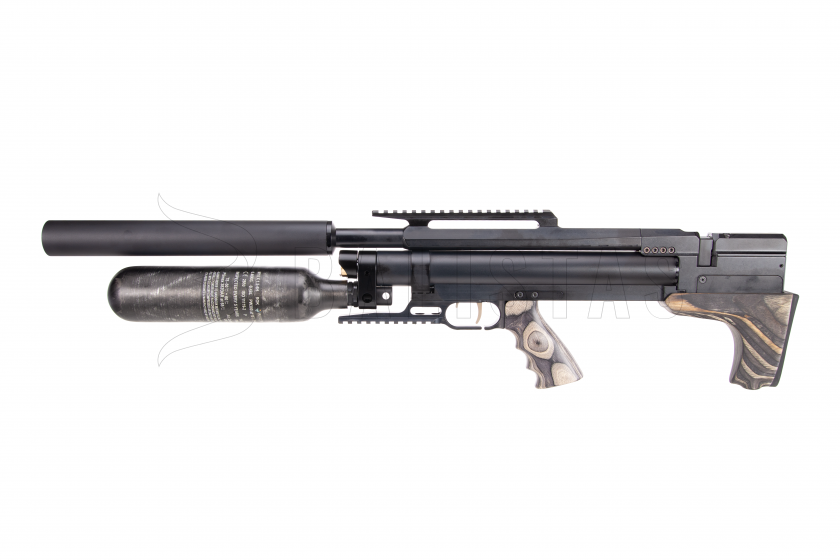 Carabina ad aria compressa Taipan Veteran II TAC 550mm 6,35mm Laminate Grey