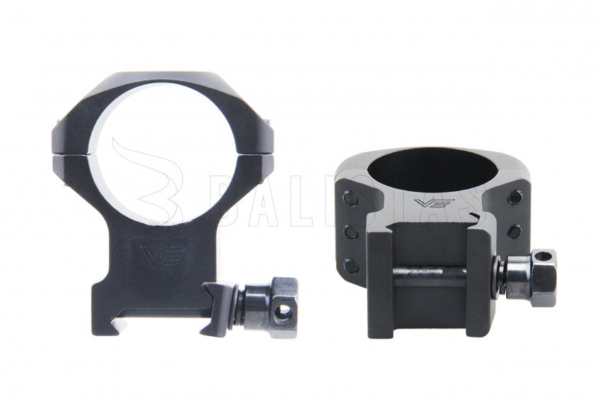 Ottica Vector X-ACCU montatura a due pezzi 22mm/30mm media