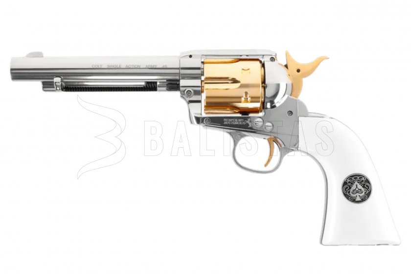 Revolver ad aria Colt SAA .45 Diabolo Smoke Wagon 4,5mm