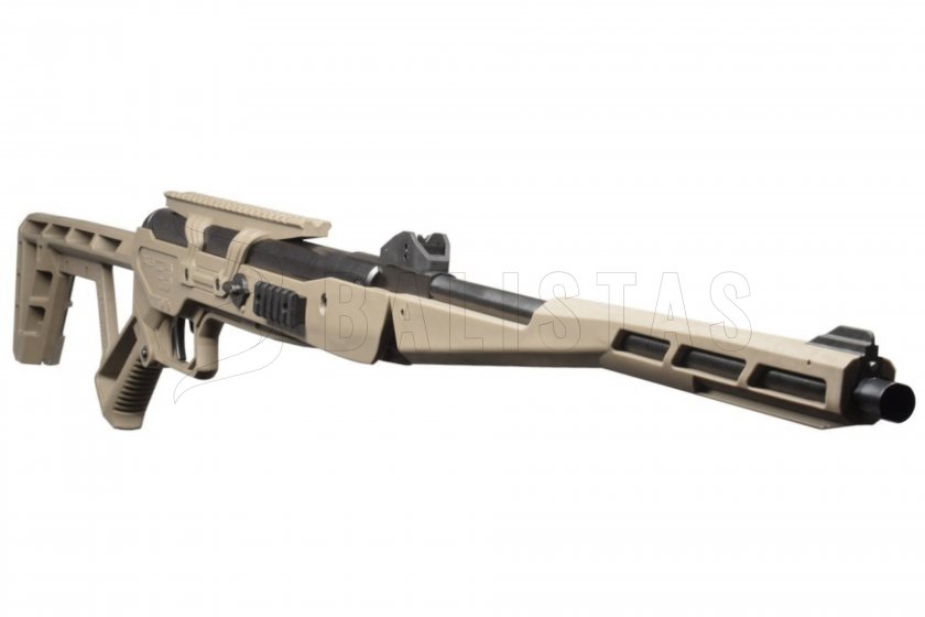 Carabina ad aria compressa Black Bunker BM8 4,5mm Coyote Tan (con filetto)