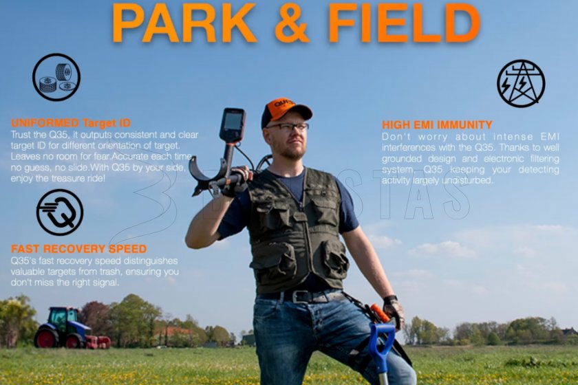 Metal detector Quest Q35