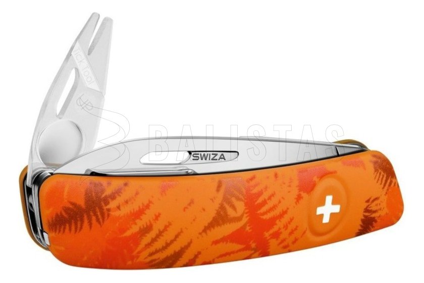 Swiza D01 AM, KNI.0016.6520, Laminate White, coltellino svizzero, 4