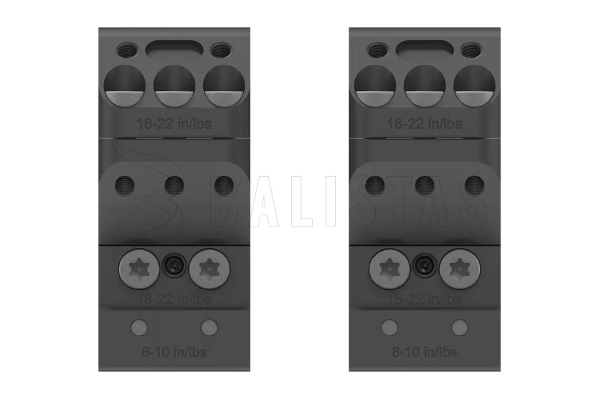 Montaggio Vector Optics X-ACCU 22mm/34mm regolabile in altezza 6