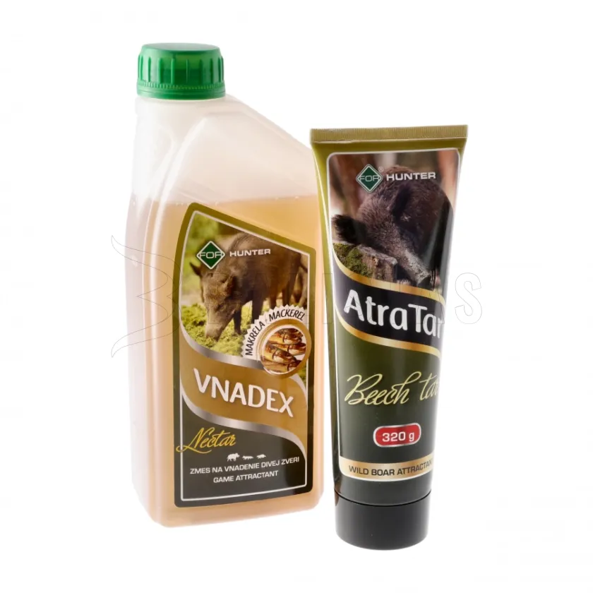 Attrattivo Vnadex Nectar 1 kg Sgombro affumicato + 320 g di catrame di faggio AtraTar