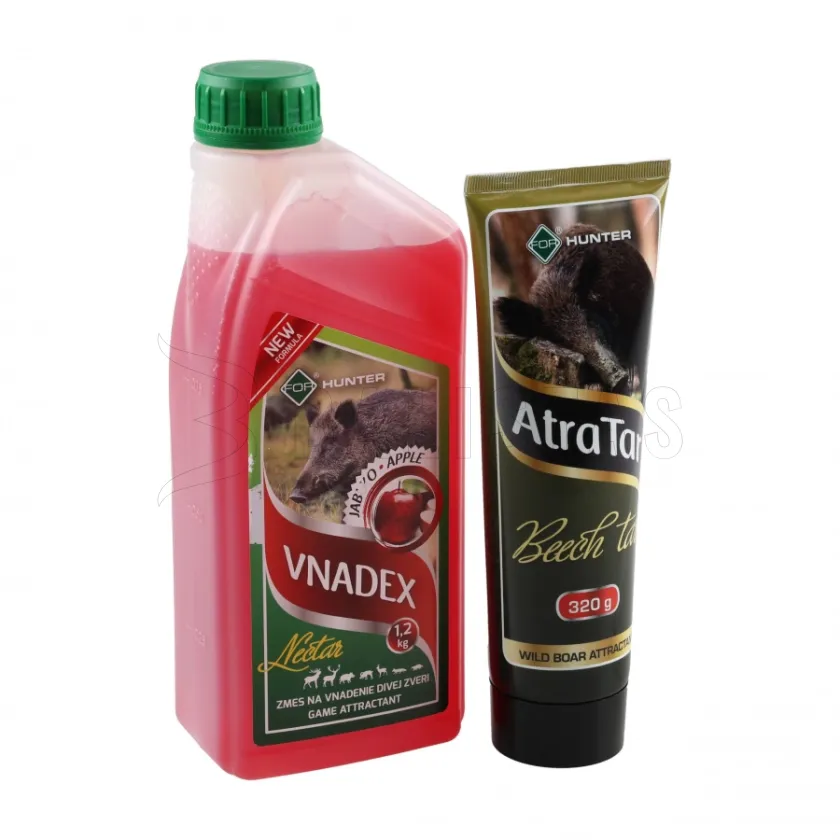 Attrattivo Vnadex Nectar 1.2kg Mela + 320g catrame di faggio AtraTar