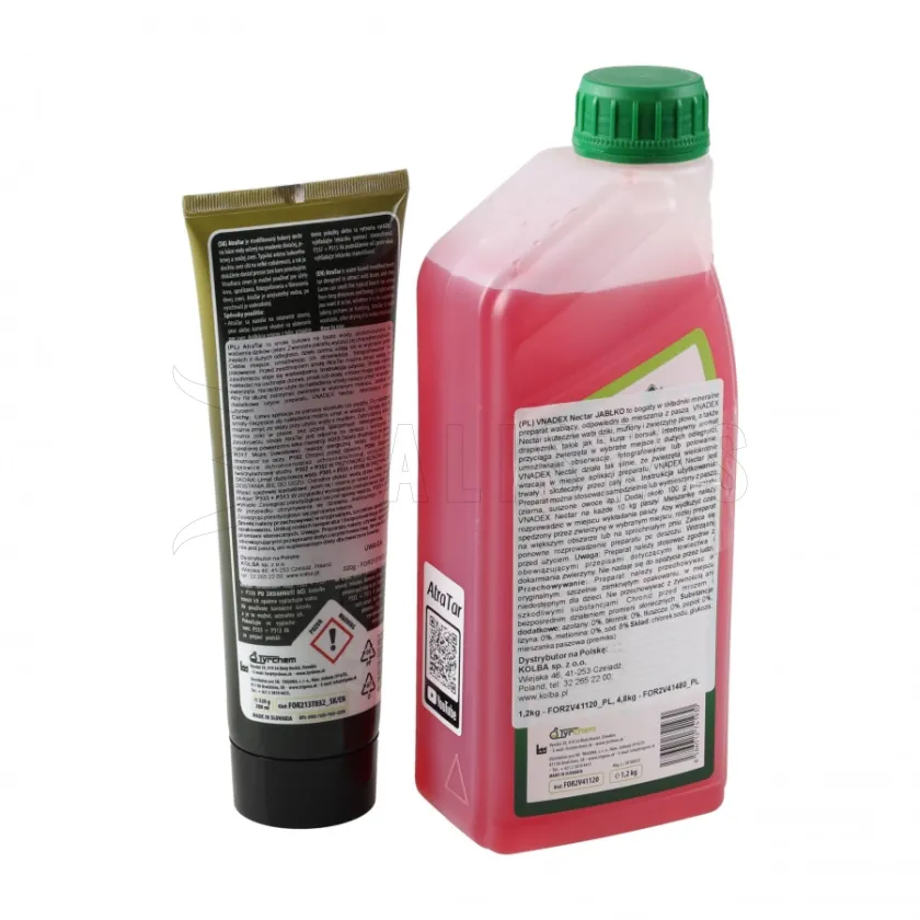Attrattivo Vnadex Nectar 1.2kg Mela + 320g catrame di faggio AtraTar 2