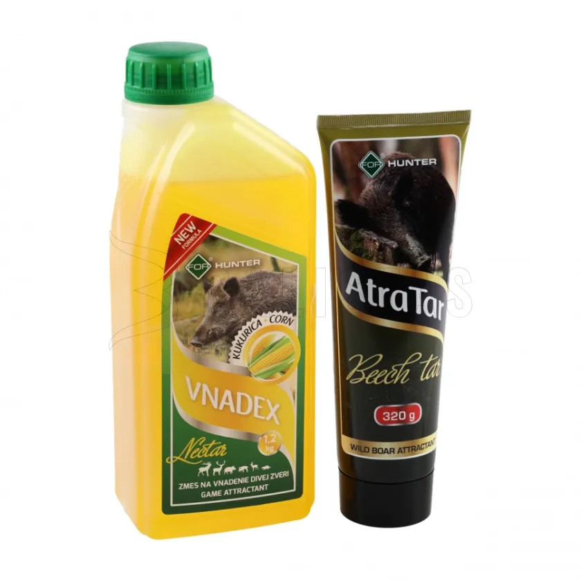 Attrattivo Vnadex Nectar 1.2kg Mais + 320 g di catrame di faggio AtraTar