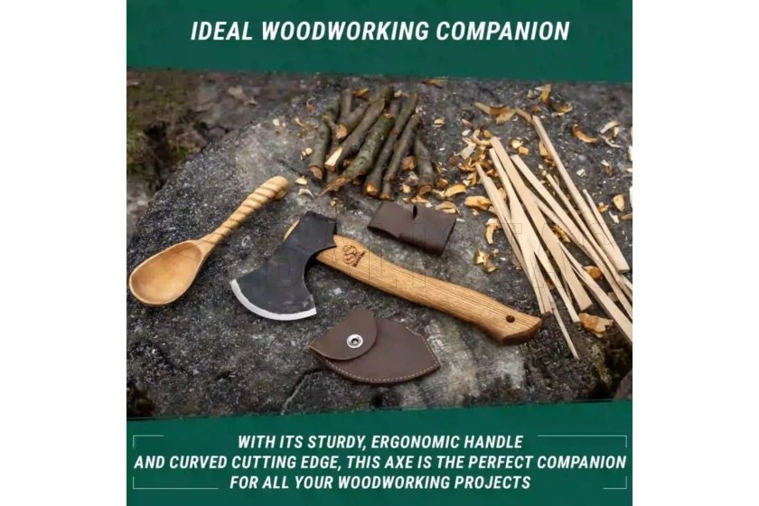 Ascia BeaverCraft Bushcraft Splitting Axe AX3 5