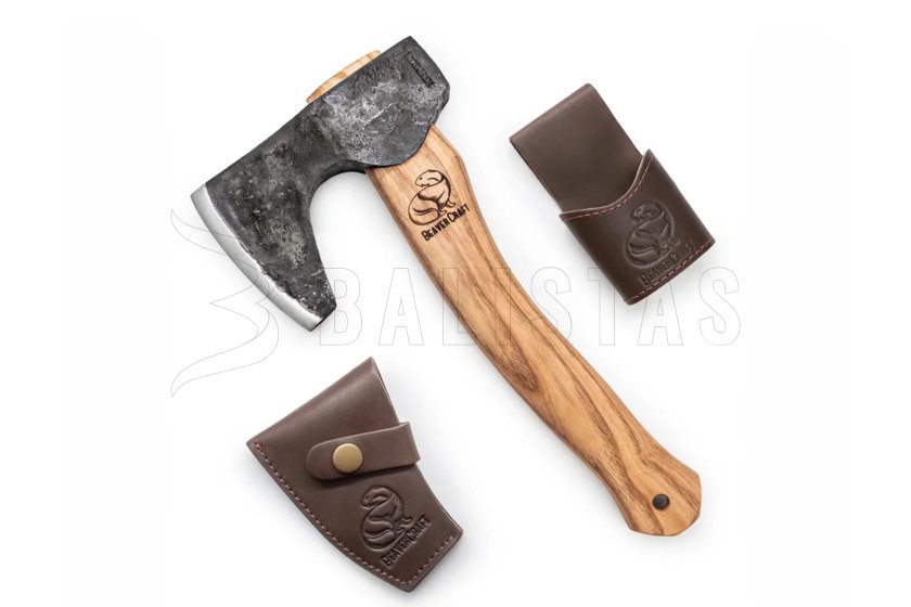 Ascia BeaverCraft Compact Long-Bearded Bushcraft Hatchet AX6