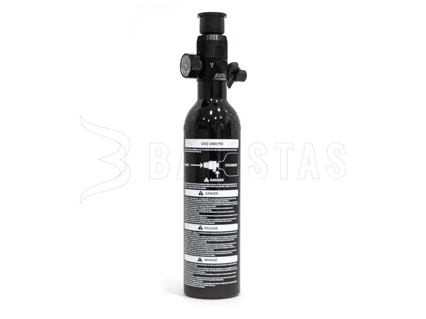 Bombola HPA Spirit Field 0.21l 200bar con regolatore 850psi 2