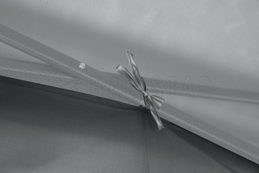 Pareti laterali per tenda da festa 2X3m 210D grigie impermeabili Cattara 13344 3