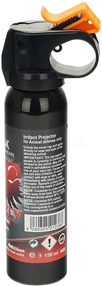 Spray al peperoncino per orsi KKS VESK Grizzly 150ml 2